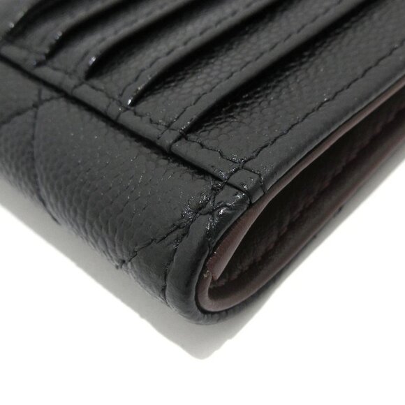 Auth CHANEL Classic Zip Card Case / Matrasse AP3179 Black Calfskin Coin Case - Picture 5 of 11